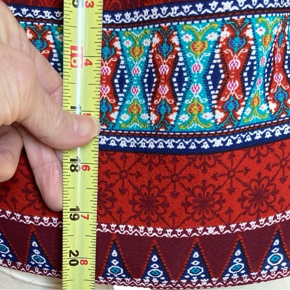 Soulmates Vibrant Patterned Off-Shoulder Blouse - Picture 7 of 13